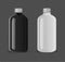 Transparent pharmacy bottle Medical liquid product