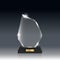 Transparent Realistic Blank Vector Acrylic Glass Trophy Award