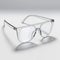 Transparent vision glasses in a minimalist design