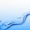 Transparent water splashes with drops. realistic aqua wave isolated on transparent background. Vector 3d illustration