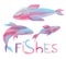 Transperent fishes kit