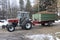 The transport of biomass fuel