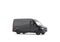 Transport black van car on white background