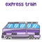 Transport of express train collection