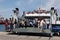 A transport ferry prepares to depart Canakkale in Turkey.