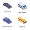 Transport Isometric Vectors Set