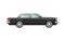 Transport. Picture of Isolated Classical Black Car