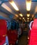 transport stylish red salon modern trains