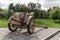 Transportable historic cannon of World War II