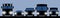 Transportation banner with truck, car, bus and lorry