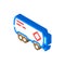 transportation biogas tank isometric icon vector illustration