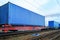 Transportation of cargoes by rail in containers