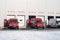 Transportation depot and Renault Master light commercial vehicles of Zasilkovna.cz delivery service