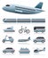 Transportation icons