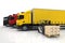 Transportation trucks in freight