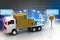 Transportation trucks in freight delivery