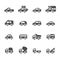 Transportation and vehicle icon set 2,vector eps10