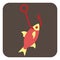 Trapped fish, icon