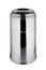 Trash can 45 liters polished stainless steel