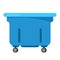 Trashcan vector bin recycle electronic waste garbage illustration. rubbish container electronic household rubbish ewaste