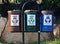 Trashcans for Paper, General Waste and Energy Waste in Cyprus