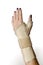 Trauma of wrist with brace ,wrist support