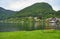 Traunkirchen on Lake Traun Traunsee in Austria