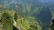 Travel Adventure. View from Ella Rock in Sri Lanka. Vertical Pan