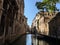 Travel along the canals of Venice, Italy