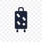 travel backpack transparent icon. travel backpack symbol design