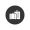 Travel, baggage, tourism, luggage, airport vector icon Modern flat style