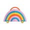 Travel Children Suitcase with Rainbow