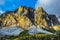 Travel in the Dolomites, pass Faltsarego