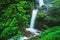 Travel the highest waterfall in Chiangmai Mae-pan waterfall rainy season forest at Doi intanon