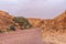 Travel in Israel. The Red Canyon Activity rest, hiking in outdoor and enjoying natural attractions
