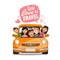 Travel, journey concept. Happy family traveling by car. Cartoon vector illustration