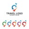 Travel logo Illustration Design Icon Product Label And Logo Graphic Template.