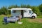 Travel with mobil home