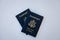 Travel passports United States of America identification