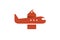 Travel Retro Aircraft Deal Label Creative Air Logo