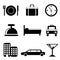 Travel service icons