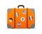 Travel Suitcase. Flat Design
