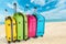 Travel suitcases