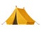 Travel tent camping vector illustration for nature tourism journey adventure