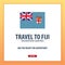 Travel to Fiji. Discover and explore new countries. Adventure trip.