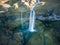 Travel to iceland seljalandsfoss waterfall of seljalands river drone picture