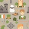 Travel to Ireland pattern