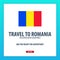 Travel to Romania. Discover and explore new countries. Adventure trip.