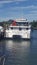 Travel and Tourism - Cruiser berthed in Gladstone Harbour, Qld Australia