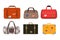 Travel tourism fashion baggage or luggage vacation handle leather big packing briefcase and voyage destination case bag